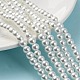 Baking Painted Pearlized Glass Pearl Round Bead Strands(HY-Q003-6mm-01)-1