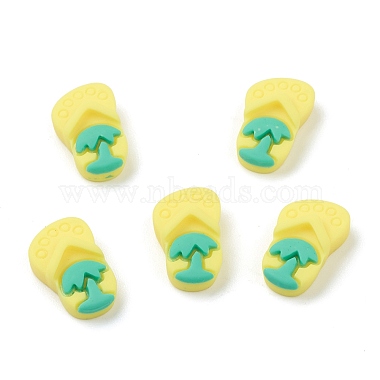 Yellow Shoes Resin Cabochons