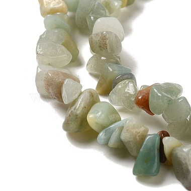 Natural Flower Amazonite Chips Beads Strands(X-G-M205-12-01)-4