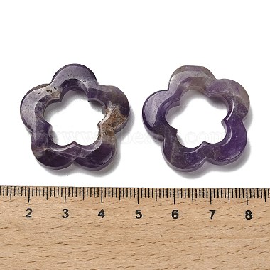 Natural Amethyst Cabochons(G-Q190-05D)-3