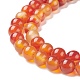 Chapelets de perles en cornaline naturelle(G-F718-07)-4