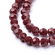 Faceted(32 Facets) Glass Beads Strands(EGLA-J042-4mm-24)-3