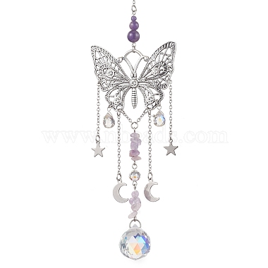 Butterfly Glass Pendant Decorations