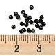 natürlicher schwarzer Onyx (gefärbt und erhitzt) Cabochons(G-H309-02-08)-3