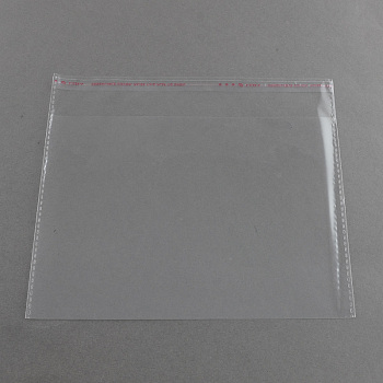 OPP Cellophane Bags, Rectangle, Clear, 17.5x20cm, Unilateral Thickness: 0.035mm, Inner Measure: 14.5x20cm