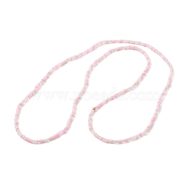 Pink Glass Waist Beads