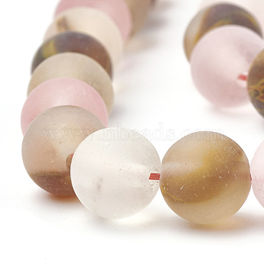 Chapelets de perles en verre de peau de tigre(X-G-T106-259)-2