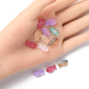 35Pcs Transparent Spray Painted Glass Beads(GLAA-YW0001-69)-4