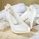 ABS Plastic Imitation Pearl Beaded Flower Wedding Shoe Decorations(FIND-WH0126-71S)-5