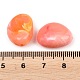 不透明アクリル模造宝石ビーズ(OACR-G064-09A)-3
