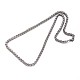 304 Stainless Steel Wheat Chain Jewelry Sets For Men(SJEW-O032-04P)-3