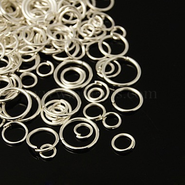 Silver Donut Iron Close but Unsoldered Jump Rings
