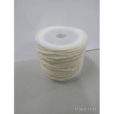 2mm FloralWhite Hemp Thread & Cord