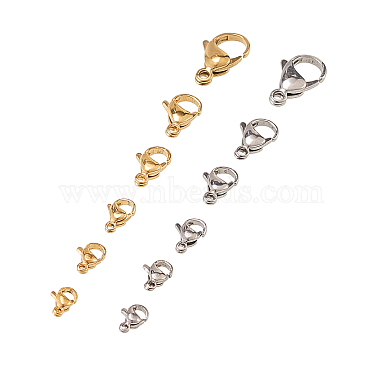 304 Stainless Steel Lobster Claw Clasps(STAS-CJ0006-06)-6