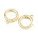 Brass Spring Gate Rings(KK-P353-16G)-2