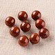 Perles de balle ronde en jaspe rouge naturel(G-I174-16mm-05)-1