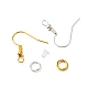 80Pcs 2 Color Iron Earring Hooks(DIY-FS0004-37)-3