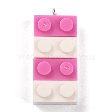Platinum Pearl Pink Others Iron+Resin Pendants