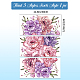 3 Sheets 3 Styles Flower PVC Waterproof Decorative Stickers(DIY-WH0404-029)-3