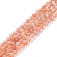 sunstone naturelle perles brins(X-G-K315-B02-A)-1