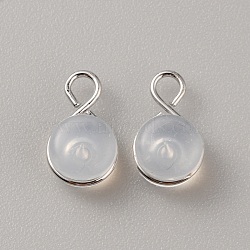 Silicone Ear Nut, Belt Earring Backs with Stainless Steel Findings, Stainless Steel Color, 10x7x5mm, Hole: 1.5mm(FIND-WH0152-314B-P)