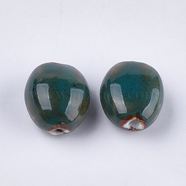 Handmade Porcelain Beads(X-PORC-S498-26C)-2