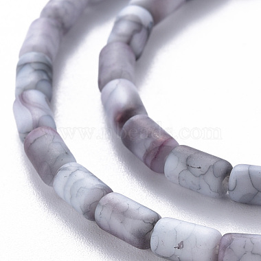 Opaque Baking Painted Crackle Glass Beads Strands(FGLA-T004-01F)-3