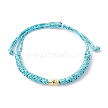 bracelet de perles tressées en laiton(BJEW-JB09974)-3