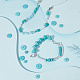 nbeads 180Stück 6 Stile synthetische türkisfarbene Perlen(G-NB0004-81)-4