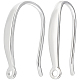 5 Pairs Sterling Silver Earring Hooks(STER-BBC0001-70)-1