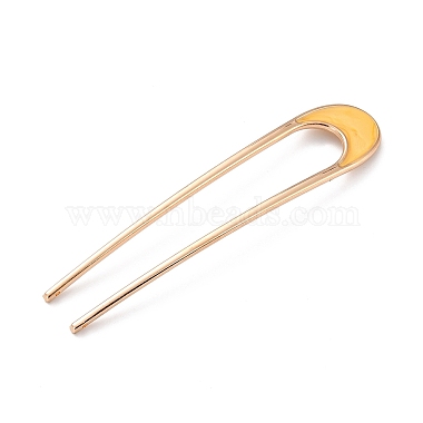 Gold Alloy Hair Forks