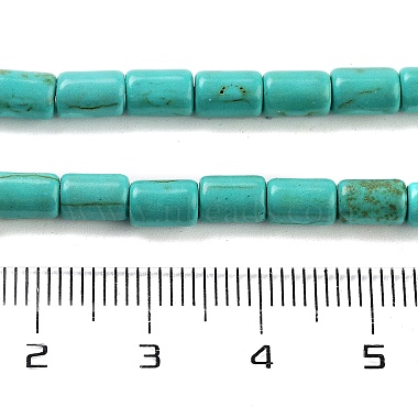 Synthetic Turquoise Beads Strands(X-TURQ-G120-4x6mm-13)-3