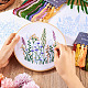 DIY 花柄刺繍初心者キット(DIY-TAC0020-38)-7