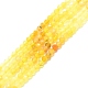 Natural Yellow Opal Beads Strands(G-P457-A01-18)-1