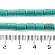 Synthetic Turquoise Beads Strands(X-TURQ-G120-4x6mm-13)-3