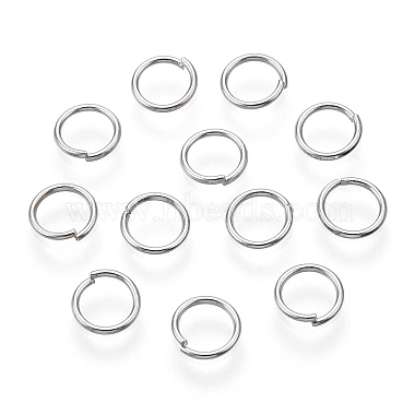 Iron Open Jump Rings(IFIN-T019-6mm-P)-2