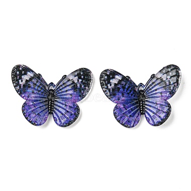 pendentifs acryliques opaques(MACR-D078-01F)-2
