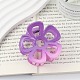 Gradient Hollow Flower Plastic Claw Hair Clips(PW-WG87417-01)-1