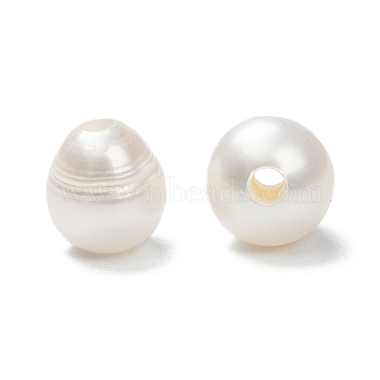 Perles de culture d'eau douce naturelles de grade b(PEAR-ZX002)-3