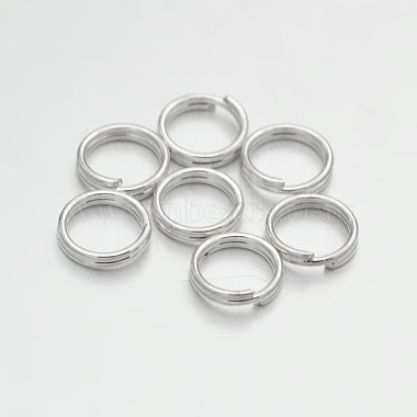Silver Ring Brass Split Rings