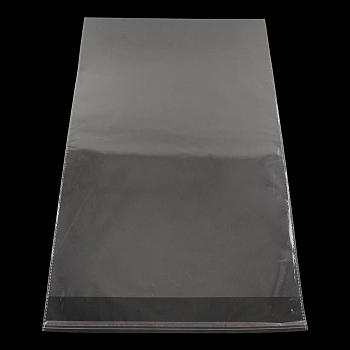 Rectangle OPP Cellophane Bags, Clear, 52x30cm, Unilateral Thickness: 0.035mm, Inner Measure: 48x29cm