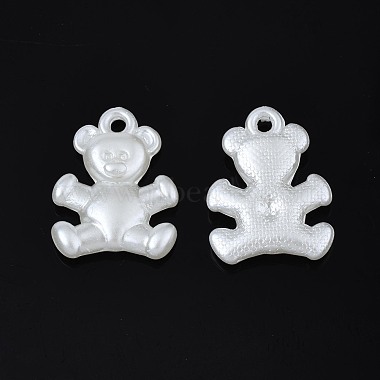 Pendentifs en plastique imitation perle ABS(KY-T023-013B)-3