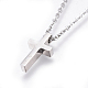 Non-Tarnish 304 Stainless Steel Pendant Necklaces(NJEW-E141-42P)-2