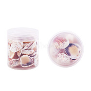 1 Box Natural Scallop Seashells Clam Shell Dyed Beads with Holes for Craft Making 40-50pcs(BSHE-PH0001-02)