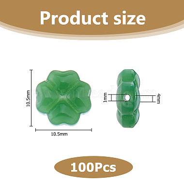 100Pcs Imitation Jade Glass Beads(GLAA-HS0001-10A)-2