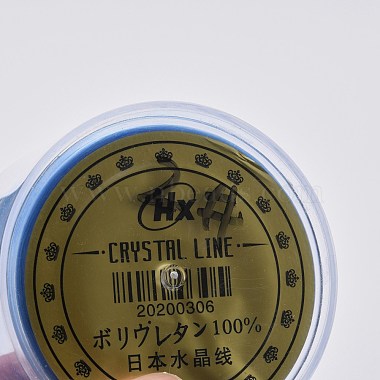Плоская эластичная эластичная нить с японскими кристаллами(EW-Z001-A12)-4