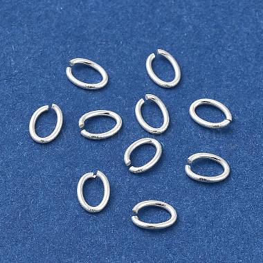 925 Sterling Silver Open Jump Rings(STER-NH0001-36A-S)-2