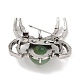 Natural Green Aventurine Brooches(G-A224-01AS-01)-2