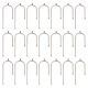 30Pcs 304 Stainless Steel Asymmetric Length Chandelier Component Links(STAS-UN0049-34)-1