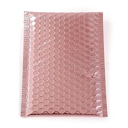 Matte Film Package Bags, Bubble Mailer, Padded Envelopes, Rectangle, Rosy Brown, 24x15x0.6cm(OPC-P003-01B-03)